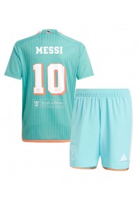 Inter Miami Lionel Messi #10 Babytruitje 3e tenue Kind 2024-25 Korte Mouw (+ Korte broeken)